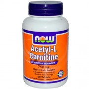 Acetyl L-Carnitina 750 mg 90 cps Now Foods