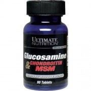 Glucosamine condroitina MSM 90 cps Ultimate Nutritioin