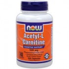 Acetyl L-Carnitina 500 mg - 50 cps Now Foods